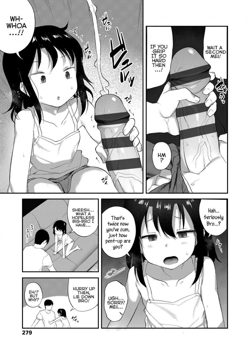 Hentai Manga Comic-What Kind of Weirdo Onii-chan Gets Excited From Seeing His Little Sister Naked?-Chapter 9-9